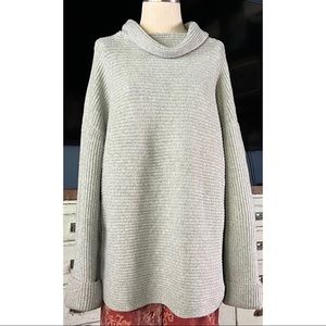 Anthropologie Pilcro Cowl Neck Tunic Sweater L